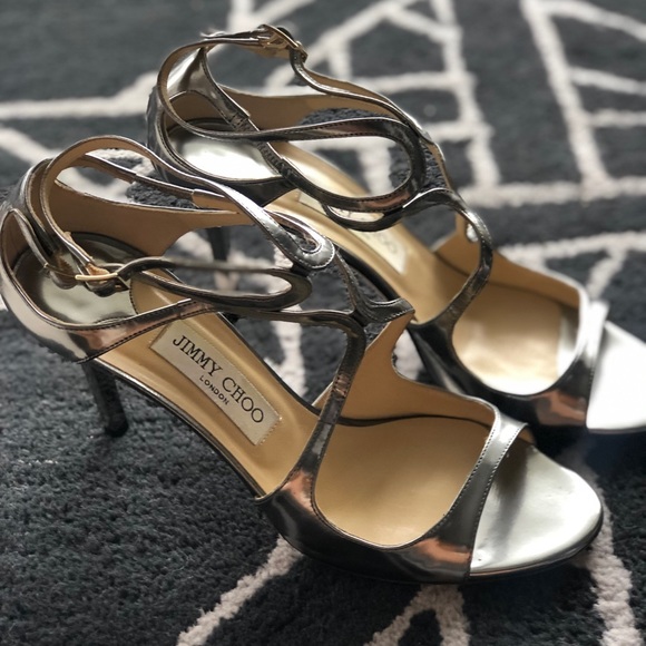jimmy choo ivette silver